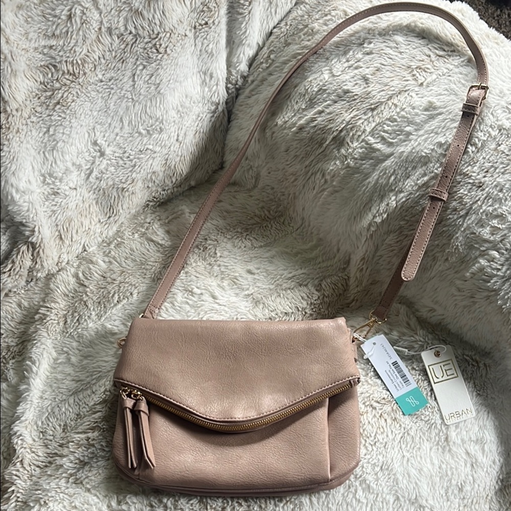 Urban Expressions Leilani Crossbody Bag with Adjustable Straps